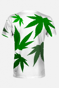Koszulka męska fullprint - marijuana