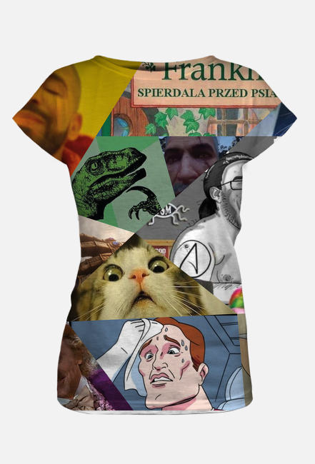 T-Shirt FullPrint Oazy Memów