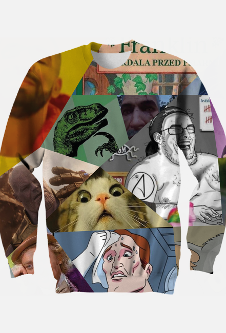 Bluza FullPrint Oazy Memów