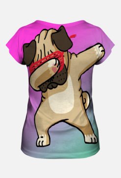 T-shirt Damski Pugg