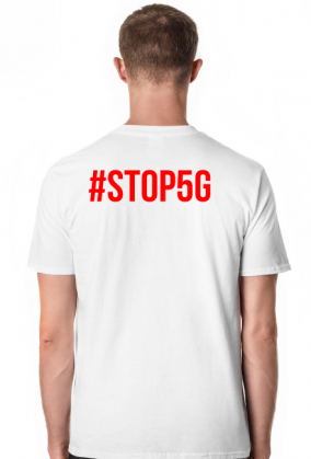T-SHIRT STOP5G COVID TO PRZYKRYWKA