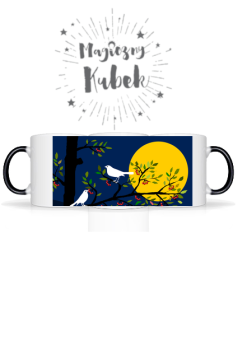 Magiczny kubek Ptaszki na jarzebinie