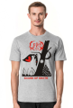 Koszulka COVID-19 - 'Cause of Death' dwustronna Red&Black