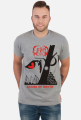 Koszulka COVID-19 - 'Cause of Death' dwustronna Red&Black