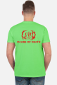 Koszulka COVID-19 - 'Cause of Death' dwustronna Red&Black