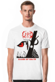 Koszulka COVID-19 - 'Cause of Death' dwustronna Red&Black