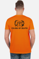 Koszulka COVID-19 - 'Cause of Death' dwustronna Black
