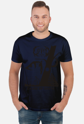 Koszulka COVID-19 - 'Cause of Death' dwustronna Black