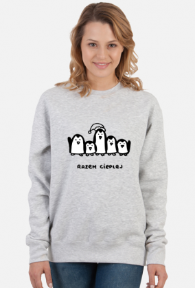 Razem cieplej! - bluza damska