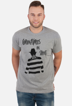 Koszulka 'Corona on Street' Black