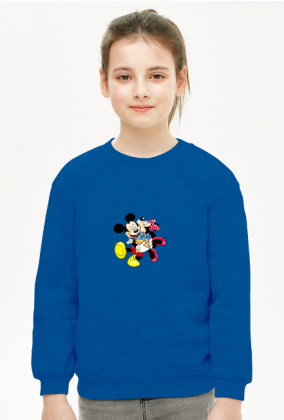 Klasyczna bluza dziecięca bez kaptura Myszka Miki