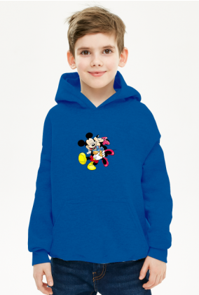 Dziecięca lekka bluza z kapturem Myszka Miki