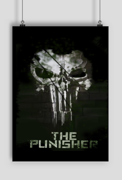 Plakat Punisher Własny projekt