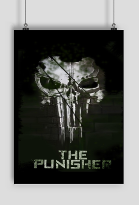 Plakat Punisher Własny projekt
