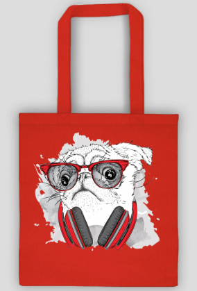 Eko Torba - Mops w czerwonych okularach