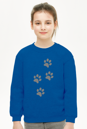bluza łapki pies