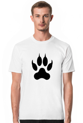 t-shirt łapa