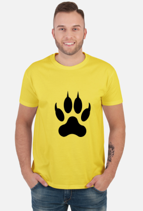 t-shirt łapa