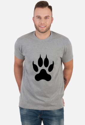 t-shirt łapa
