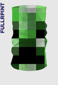 Minecraft Creeper szalik dziecięcy