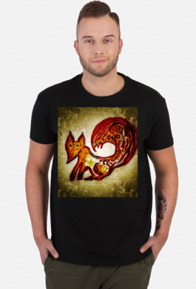 Koszulka męska - Lis