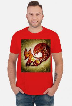 Koszulka męska - Lis