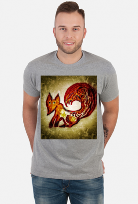 Koszulka męska - Lis