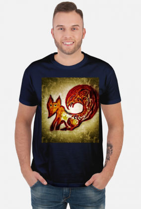 Koszulka męska - Lis