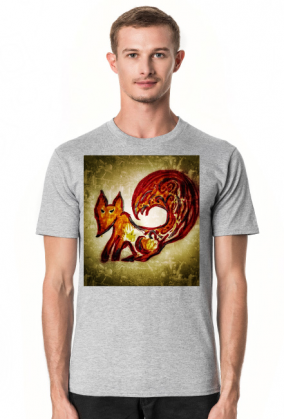 Koszulka męska - Lis