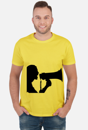 t-shirt megafon