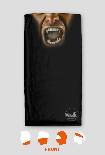 Wampir wilkołak komin bandana