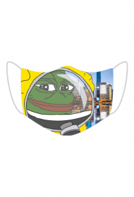 Koronawirus Pepe maseczka 2