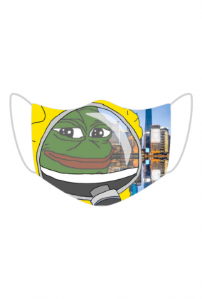 Koronawirus Pepe maseczka 2
