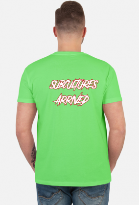 Koszulka męska Subcultures Arrived LOGO