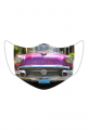Kolorowa maseczka wielokrotnego uzytku Vintage car 30