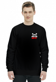 Bluza bez kaptura logo Motor Boys