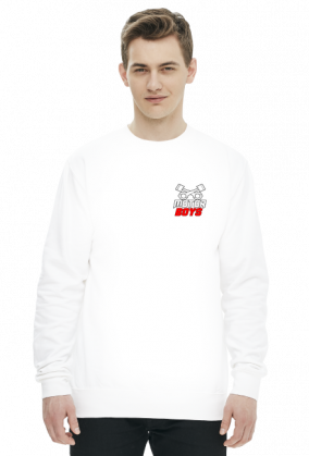 Bluza bez kaptura logo Motor Boys