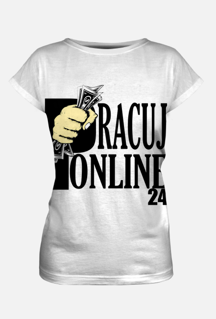 Koszulka Biała Damska PracujOnline24