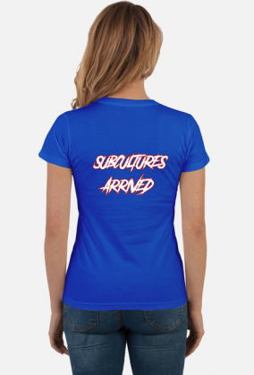 Koszulka damska grunge Subcultures Arrived