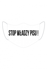 Maseczka STOP WŁADZY PISU!
