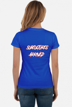 Koszulka damska Subcultures Arrived LOGO