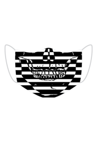 SKULL black&white mask