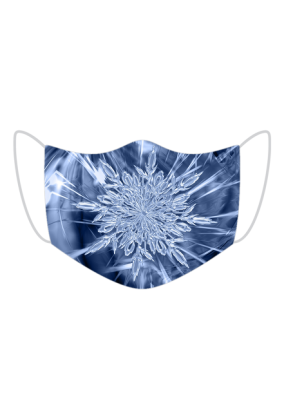 maseczka ze śnieżynką