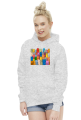Bluza damska  AWDis - Koty kolorowe