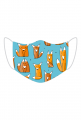 Maseczka - Lisy turkus