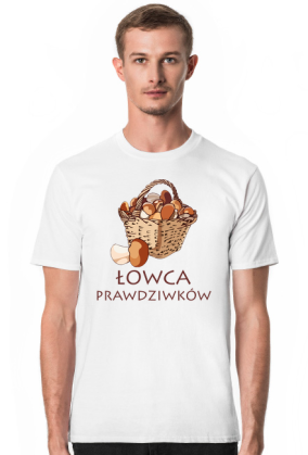 Grzybobranie. Prezent dla Grzybiarza. Koszulka dla Grzybiarza. Grzyb. Prawdziwek. Podgrzybek. Gdzie szukać grzybów?