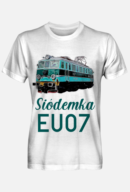 Koszulka Fullprint (Męska) z EU07-195 ,,Siódemka"