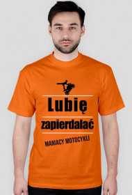 Koszulka Lubię Zapierdalać-Pomarańcz