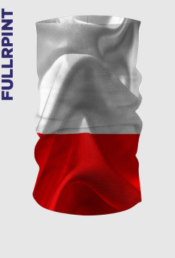 Komin Polska Biało czerwony