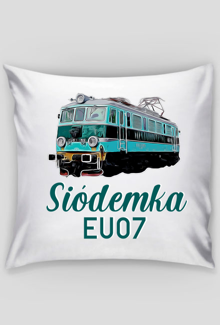 Poduszka z EU07-195 ,,Siódemka"